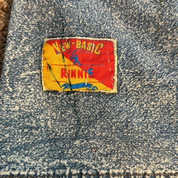 VTG Girls 90s Denim Skirt and Tie Dye T-Shirt Size 4 - Picture 3 of 16